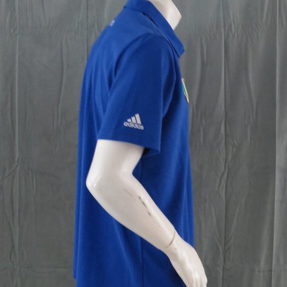 Team Italy Soccer Jersey - 1990s Practice Jersey by Adidas - Men's Large - Picture 7 of 9